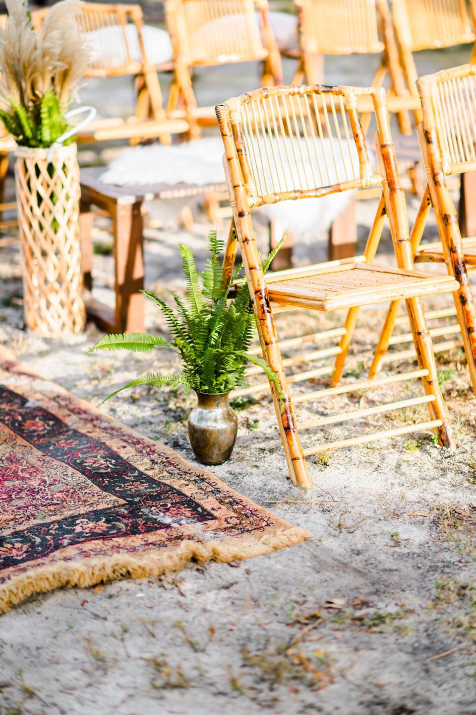 fern aisle runners for wedding